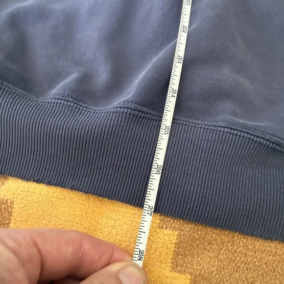 Vintage Carhartt Blue Zip-Up Hoodie Size L - Picture 7 of 7